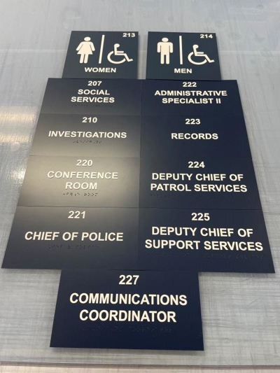 ADA Signs Photo